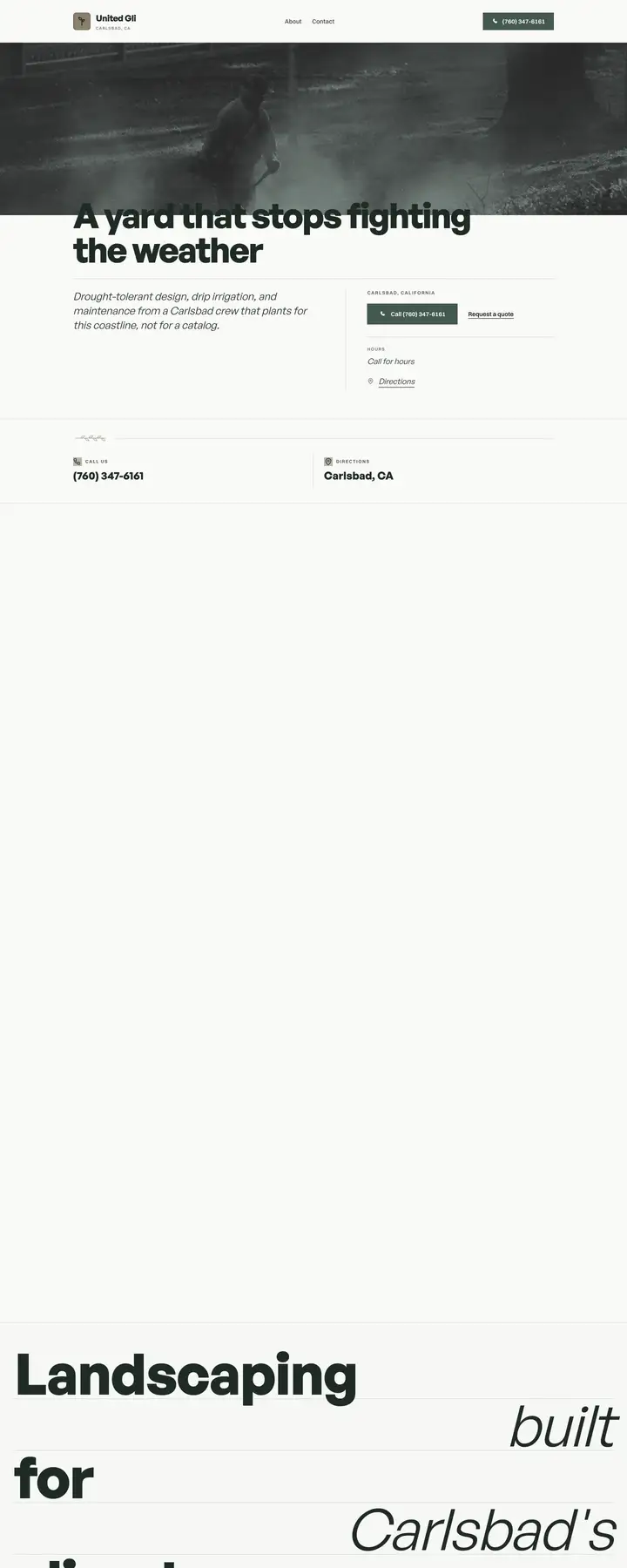 Free preview of a website for United Gli, built by Ready StoreFront (not affiliated)